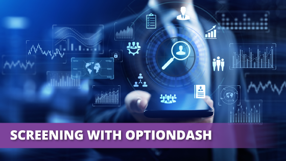 How to Screen for Options with optionDash