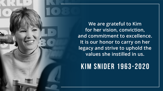 Honoring Kim Snider